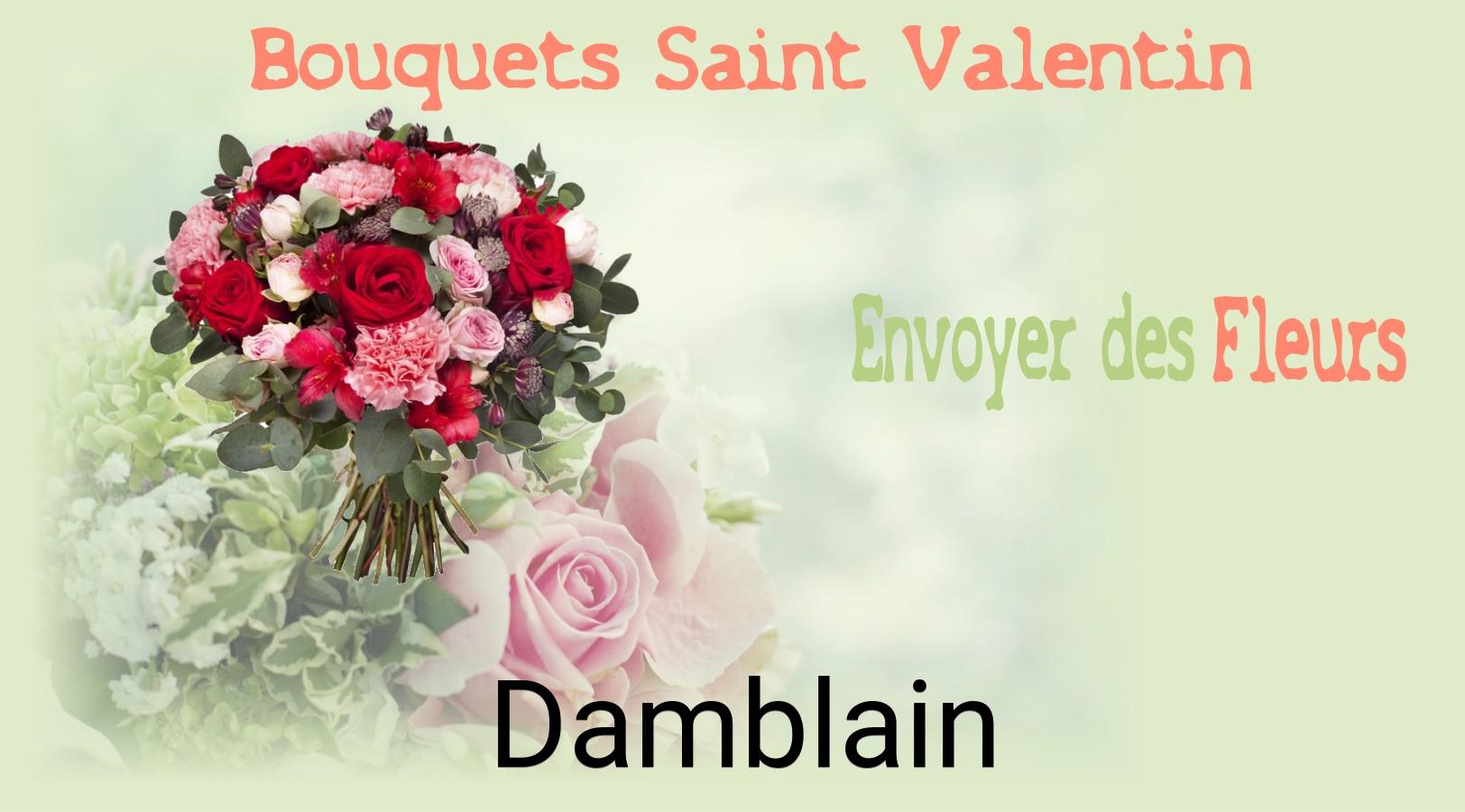 Roses de Saint-Valentin livrées à Damblain